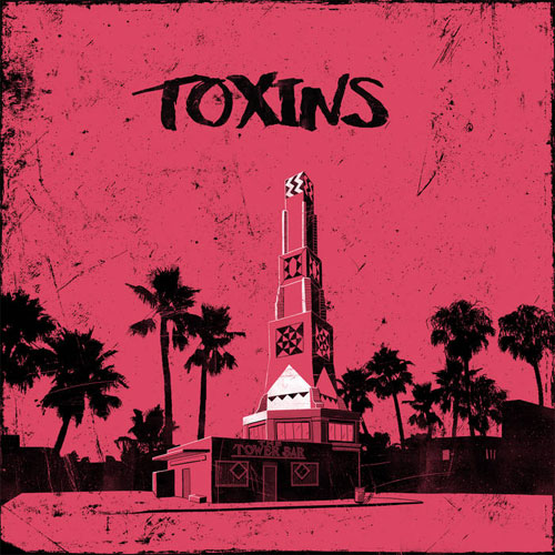 Toxins self-titled EP cover